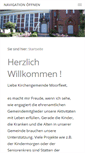 Mobile Screenshot of kirche-moorfleet.de